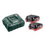 Metabo 685301000 Basis-Set - 2 x Accu 12V 4,0Ah Li-Ion Li-Power + lader ASC55 - 1