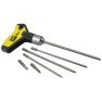 Stanley 0-79-153 FatMax Stiftsleutelset Pistoolgreep met Ratel (27delig) - 2