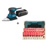 Makita BO4565KSET 230V Vlakschuurmachine + Mbox 2 met schuurpapier - 2