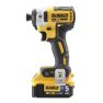 DeWalt DCF809L2T-QW Slagschroevendraaier Koolborsteloos 18V 3.0Ah Li-Ion in TSTAK - 2