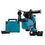 Makita DHR182TWJU Combihamer 18 Volt 5.0Ah Li-Ion + ingebouwde afzuiging en AWS zender - 4