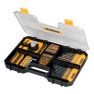 DeWalt DT71569-QZ 100-delige schroef- boren- en gatzagenset in koffer - 1