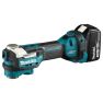 Makita DTM52RTJX2 Multitool Starlock Max 18V 5,0 AH Li-ion + Toebehorenset in Mbox - 2