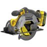 Stanley SFMCS500M2K FATMAX® V20 Akku-Kreissäge 165mm 18 Volt 4.0Ah Li-Ion - 2