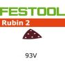 Festool 499165 Rubin 2 Schuurbladen STF V93/6 P120 RU2/50 - 1